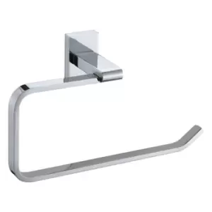 Image of Showerdrape Unity Chrome Towel Ring, Stainless Steel