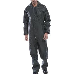 image of Super B Dri Weatherproof Coveralls 2XL Olive Green Ref SBDCOXXL Up to