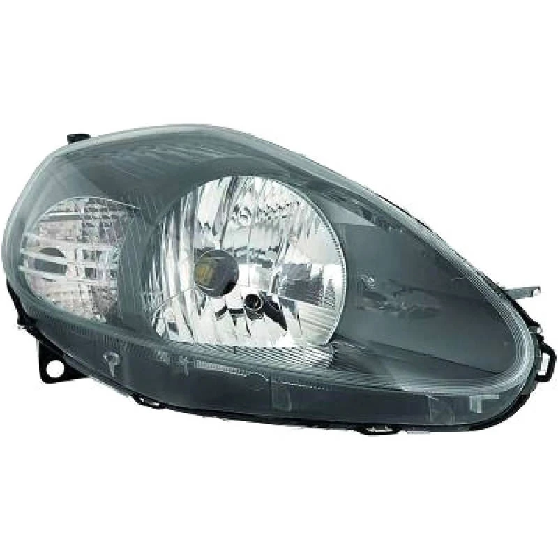 Image of DIEDERICHS 3456180 Headlights H4, Right, with motor for headlamp levelling Headlight (259)