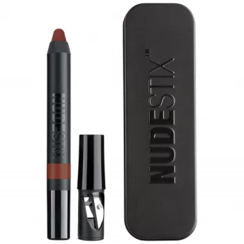 image of NUDESTIX Intense Matte Lip and Cheek Pencil 2.8g (Various Shades) - Fringe