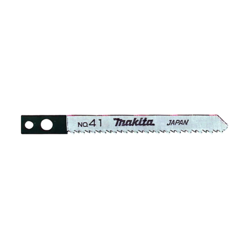 Image of Makita A-85880 No 41 Wood and Laminate Cutting M Shank Jigsaw Blade Pack of 5 A-85880