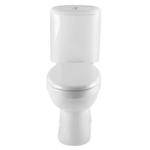 image of Cooke Lewis Romeo Modern Close coupled Toilet with Soft close Seat