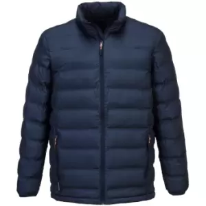Image of S546NARM - sz M Ultrasonic Tunnel Jacket Navy work wear - Navy - Portwest