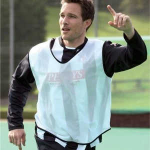 Image of Mesh Training Bib White- Small 34-36"