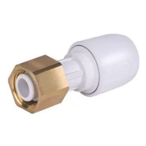 image of Hep2O Straight Tap Connector, (L)64mm