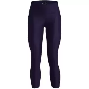 Image of Under Armour Armour Heat Gear Hi Ankle Leggings - Blue