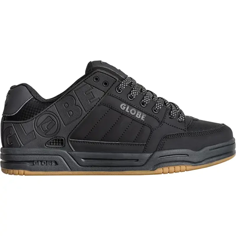 Image of Globe Mens Sabre Trainers Skate Shoes - Black Dark Shadow - UK 12 Grey male DA0574DSP12
