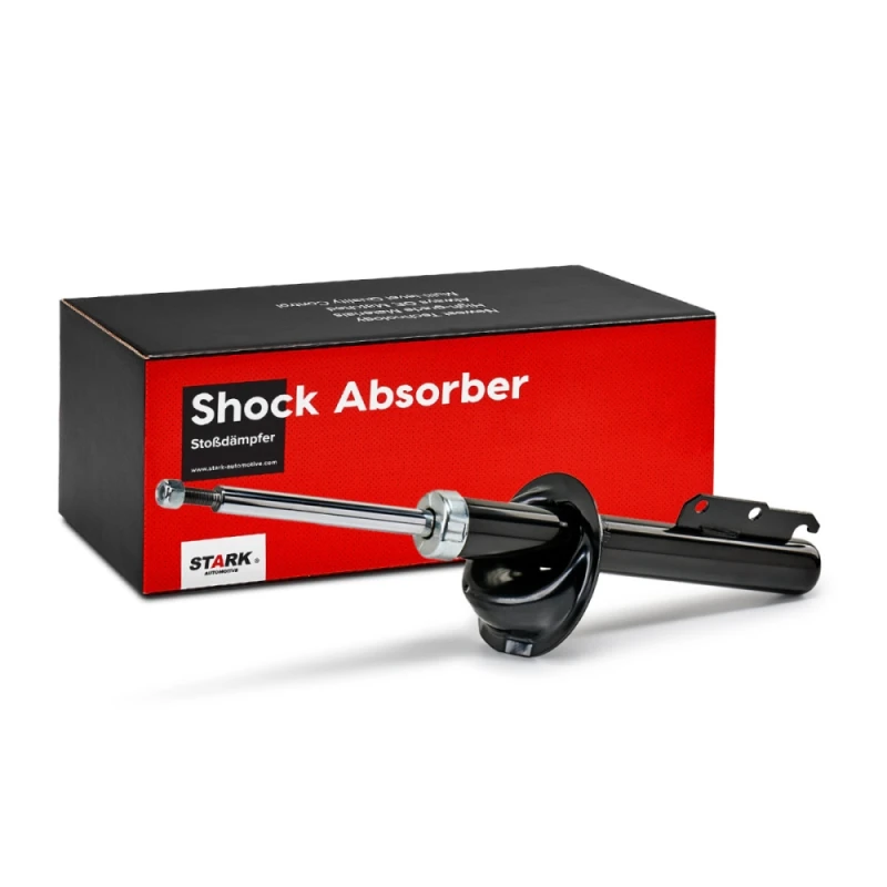 Image of STARK SKSA-0130136 Shock absorber Front Axle, Gas Pressure, Twin-Tube, Spring-bearing Damper, Top pin Shock Absorber (854)