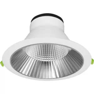 image of Integral LED Recess Plus IP54 Colour Switching CCT Downlight 35W 4200lm 200mm Cut Out without driver