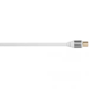 Image of Avinity Antenna cable coax plug - coax socket, fabric, gold-plated, 110 dB, 1.5 m