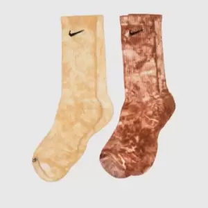 Image of Nike U Nk Everyday Plus Cush Crew, Multi-Color, size: L, Unisex, Socks, DM3407-910