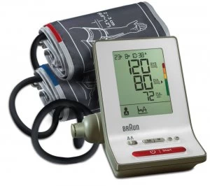 image of Braun ExactFit 3 BP6000 Upper Arm Blood Pressure Monitor Braun