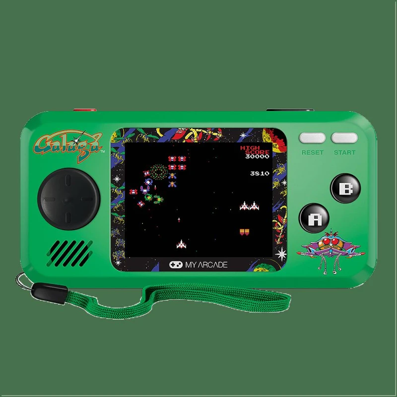 Image of My Arcade - Pocket Player Galaga Portable Gaming System (3 Games In 1)