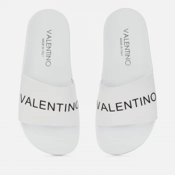 Image of Valentino Shoes Womens Slide Sandals - White - UK 3