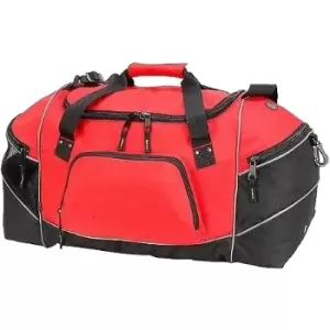 Daytona Universal Holdall Duffle Bag (50 Litres) (Pack of 2) (One Size) (Red) - Shugon