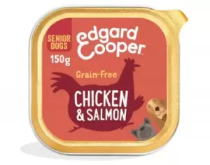 Edgard and Cooper Senior Grain Free with Chicken and Salmon Wet Dog Food 150g