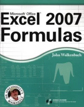 Image of Excel 2007 Formulas by John Walkenbach Paperback