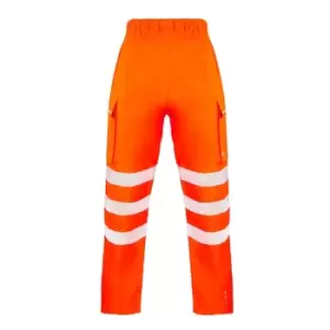 image of Click Workwear Deltic Hi-vis Overtrouser Orange 3XL