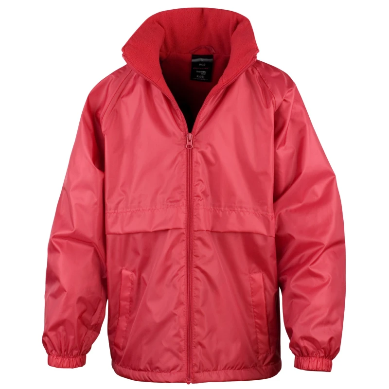 Image of Result Core Youth DWL Jacket in Red Size: 3-4 Years Red Unisex 3-4 Years