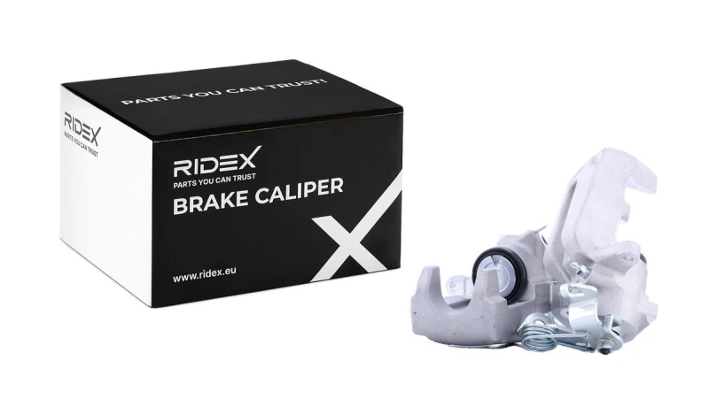 Image of RIDEX 78B1730 Brake caliper Rear Axle, without holder Aluminium Brake Caliper (78)