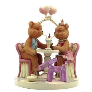 image of Sharing Sweet Times (Button and Pinky Sharing Ice Cream) Ornament