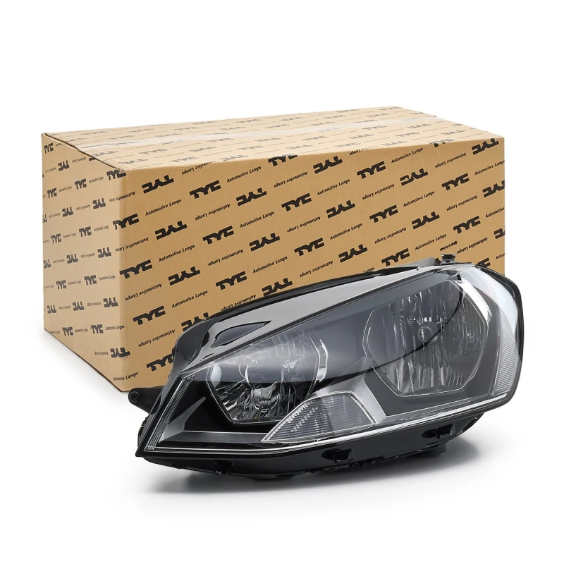 Image of TYC 20-14220-05-2 Headlights H15, with electric motor, Left Headlight (259)