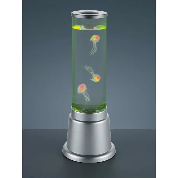 Image of Jelly Fun Cylindrical Table Lamp Titanium ---