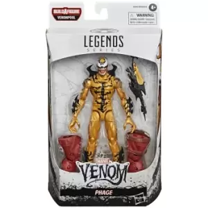 Image of Hasbro Marvel Legends Venom Phage 6" Action Figure