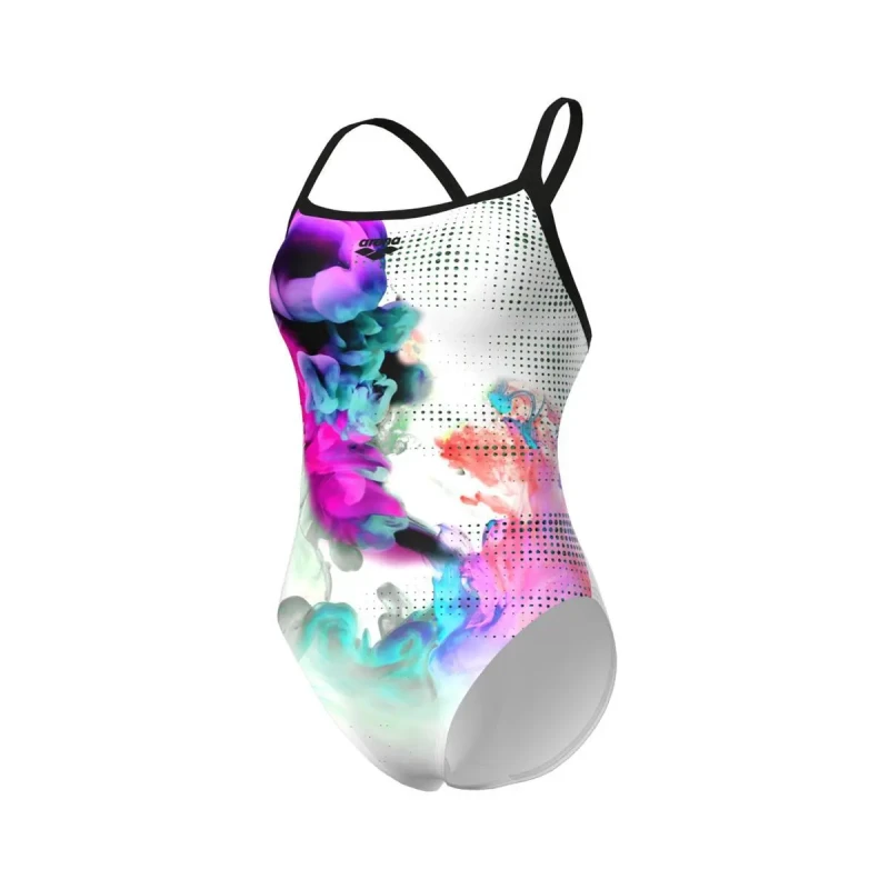 Image of Womens 1 Piece swimsuit Arena Airbrush Noir Female 38