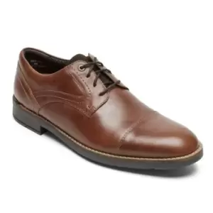 Image of Rockport Sanborn Cap Toe Tan - Brown