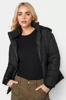 image of Petite Quilted Puffer Jacket