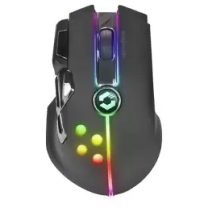 image of SpeedLink IMPERIOR Wireless gaming mouse Radio Optical Black 7 Buttons 10000 dpi Backlit, Detachable cable