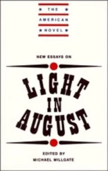 Image of New Essays on Light in August by Michael Millgate Paperback