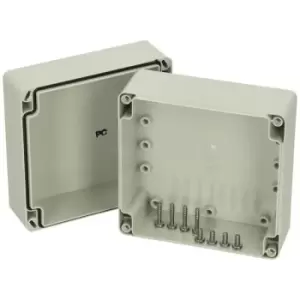 Image of Fibox 7032670 PC 12x12x08cm Enclosure, PC Opaque cover