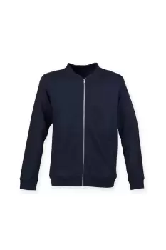 image of Skinnifit Full Zip Plain Bomber Jacket