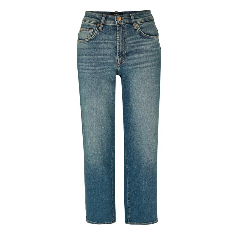 Image of 7 For All Mankind 7FAM Stovepipe Ankle Ld62 Sea Level female 26 (S)