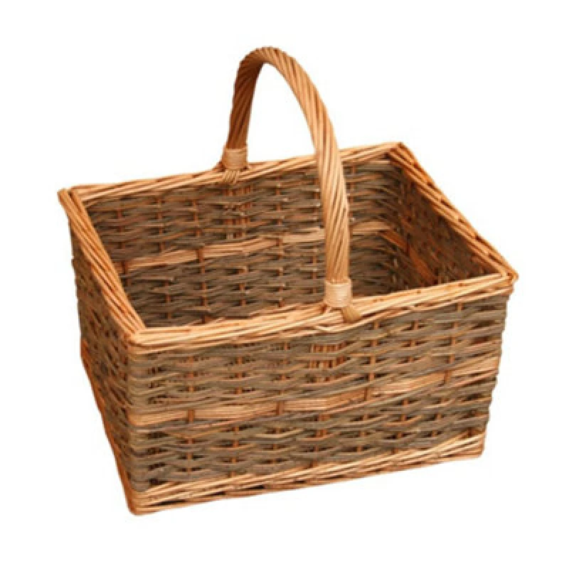 Image of Red Hamper S018/home Wicker Yorkshire Rectangular Shopping Basket