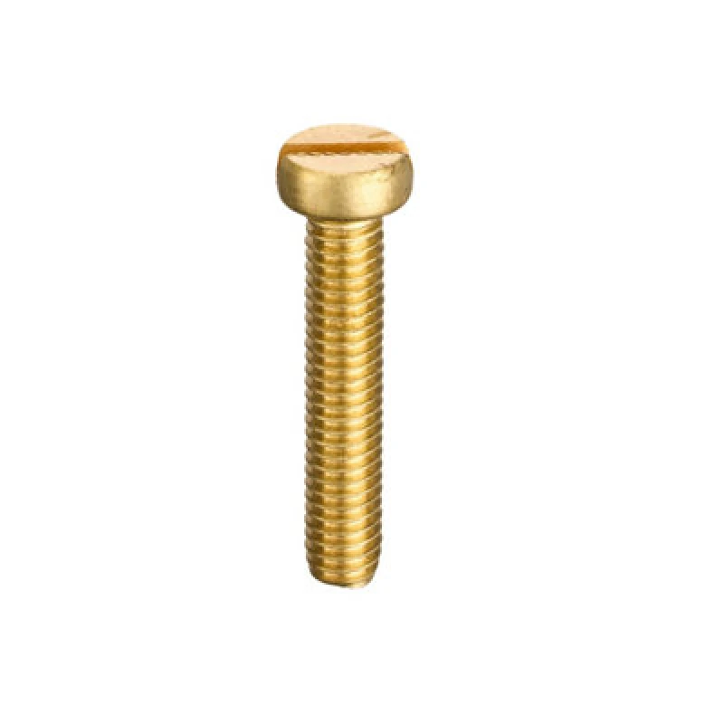 Image of Unifix Brass Machine Screws Slotted Cheese Head M5 X 16 - Q608400000500016000