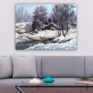Image of 16767919_70100 Multicolor Decorative Canvas Painting