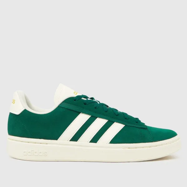 Image of adidas grand court alpha trainers in dark green Dark Green UK 9 (EU 43?)