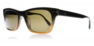 Image of dunhill SDH014 Brown 06PB 52 Sunglasses Brown 06PB 52mm