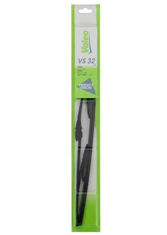 Image of VALEO 581732 Wiper blade 450mm, Front, with pre-mounted adaptor, Hook fixing Wiper Blade (298)