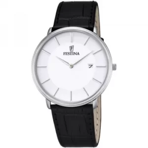Image of Mens Festina Classic Leather Watch