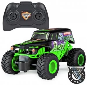 image of Monster Jam Radio Controlled Grave Digger 1:24 Scale