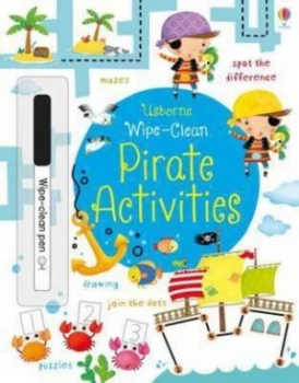 Image of Wipe-Clean Pirate Activities by Kirsteen Robson Book