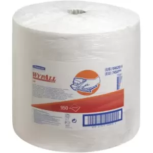 image of Wypall 7454 WypAll L40 Wipers Large Roll White (1-Roll)