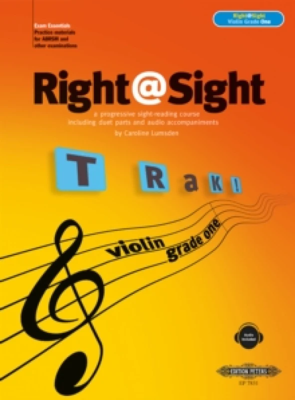 Image of Rightsight for Violin Grade 1 by Caroline Lumsden Book