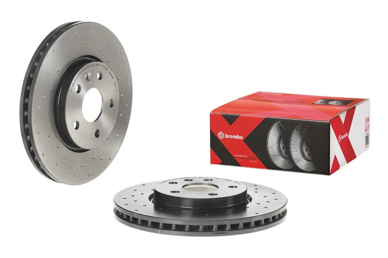 Image of BREMBO Brake disc BREMBO 09.A971.1X
