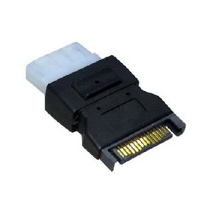 image of 4-Pin Molex (F) to SATA Power (M) OEM Internal Adapter