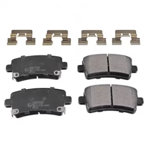 Brake Pad Set 116147 by Febi Bilstein Rear Axle